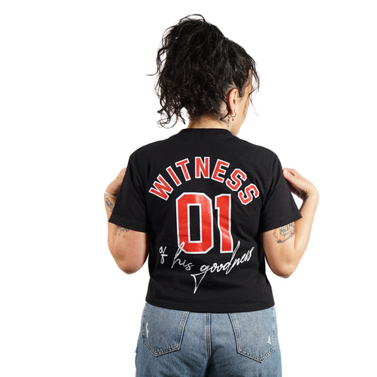 WITNESS CROP TOP (BLACK)