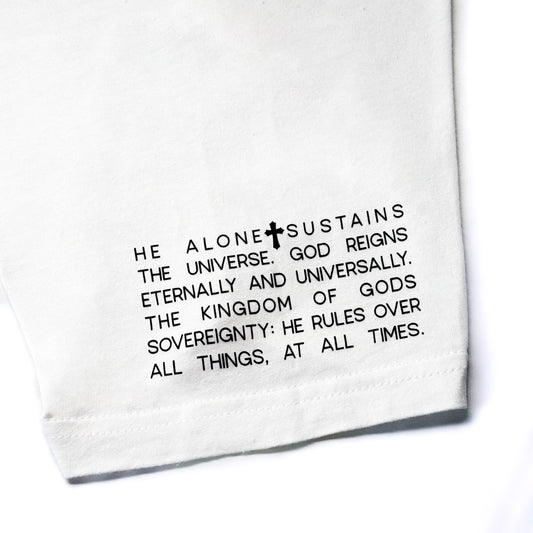 GOD DID CROP TOP (WHITE)