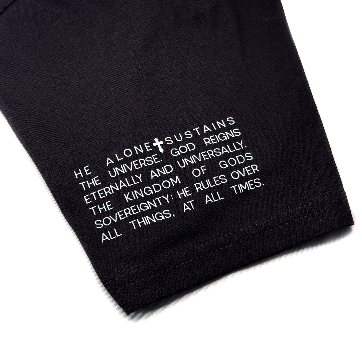 GOD DID BOXY TEE (BLACK)