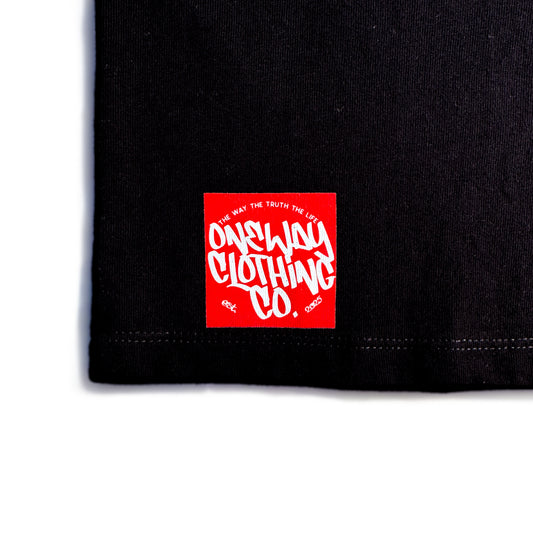 GOD DID BOXY TEE (BLACK)