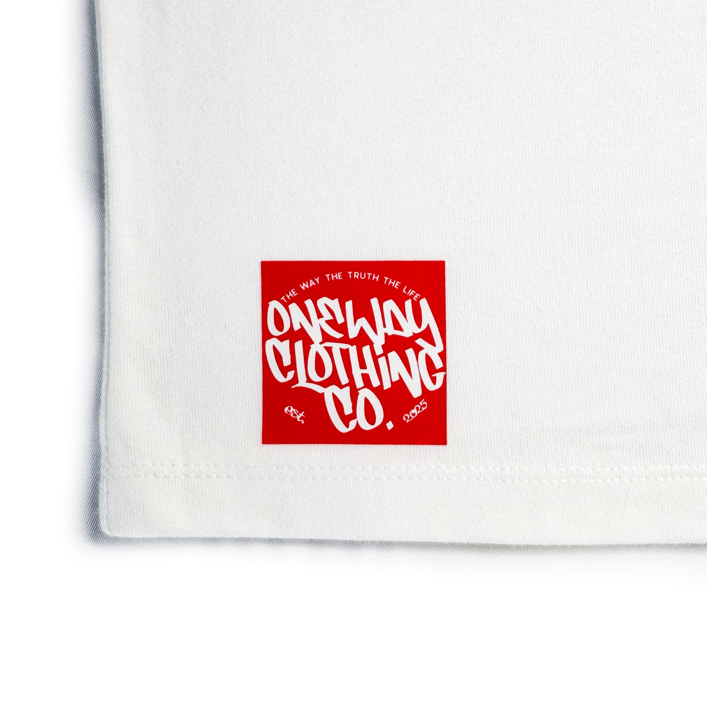 GOD DID CROP TOP (WHITE)