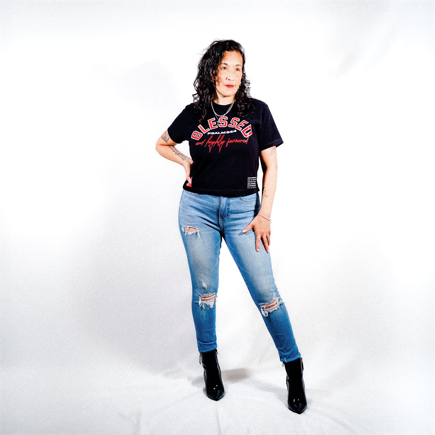 B&HF Boxy Crop Tee (Women's)