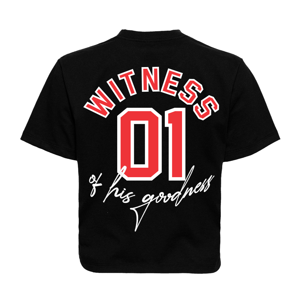 WITNESS CROP TOP (BLACK)